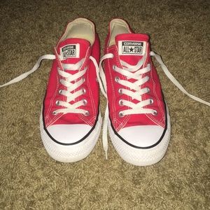Red converse